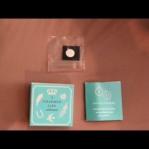 Stella & Dot sterling silver “S” charm. New!